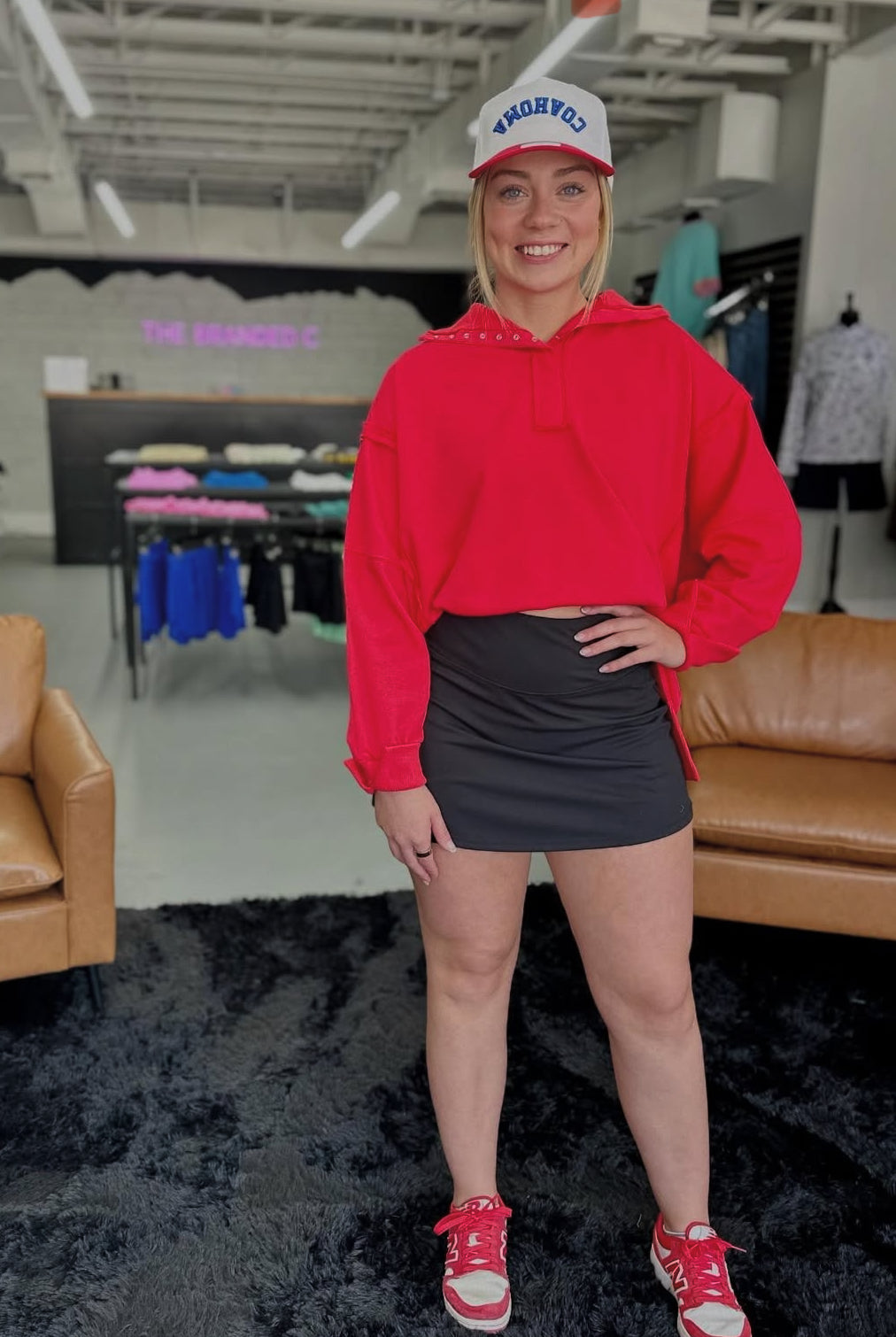 Tamika Henley Sweatshirt