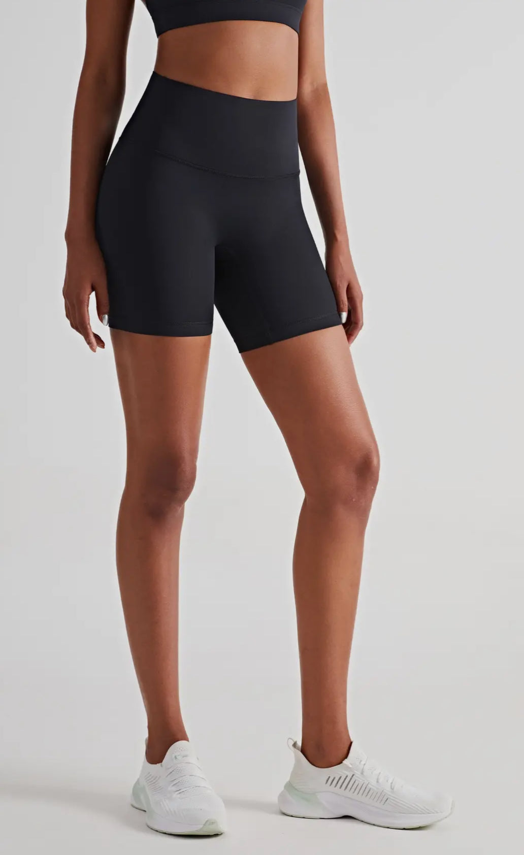 Luna High Waist Mid-Thigh Biker Short