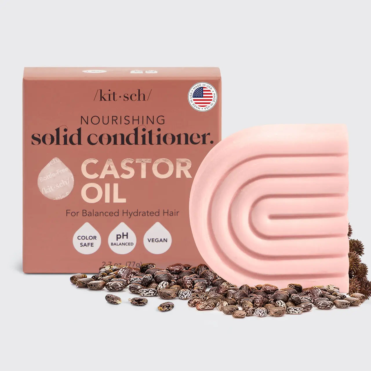 Castor Oil Nourishing Shampoo & Conditioner Bar