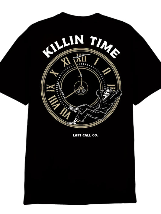 Last Call Co. Killin' Time Short Sleeve T-Shirt