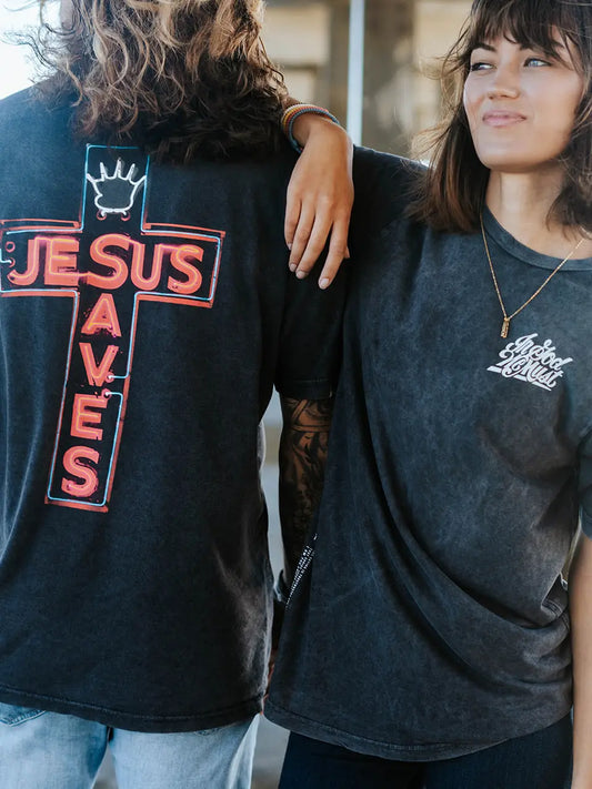 Jesus Saves Tee