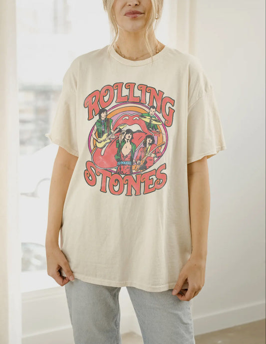 Rolling Stones Vintage Concert Off White