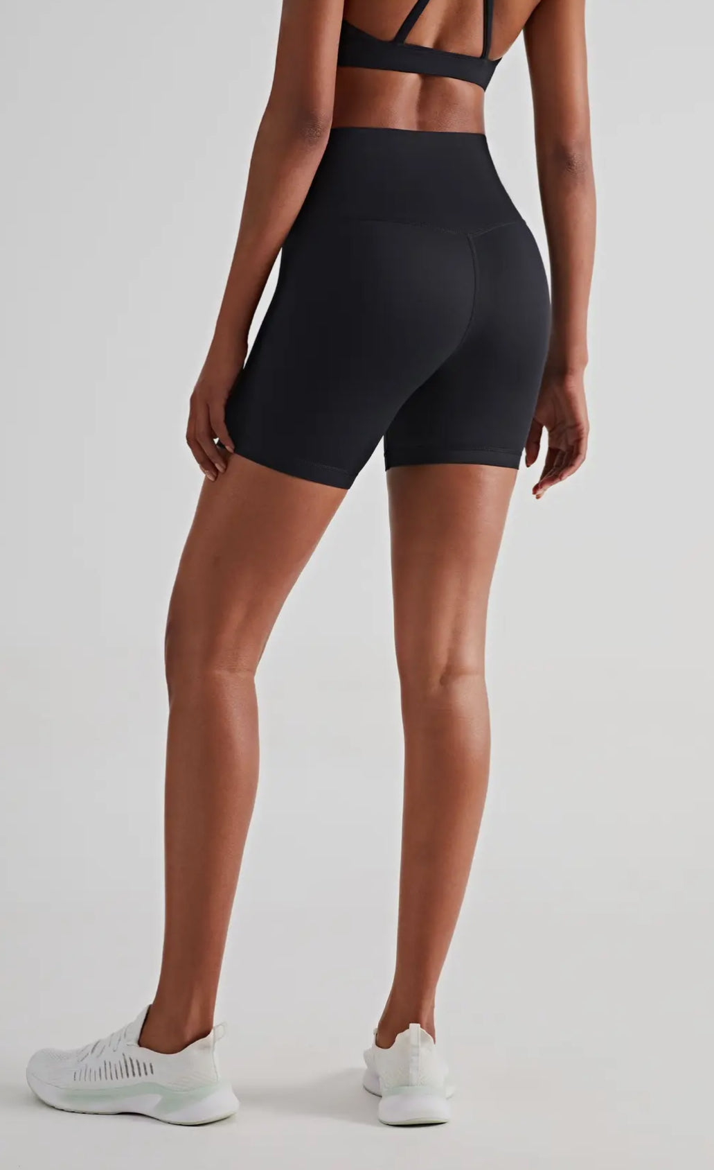 Luna High Waist Mid-Thigh Biker Short