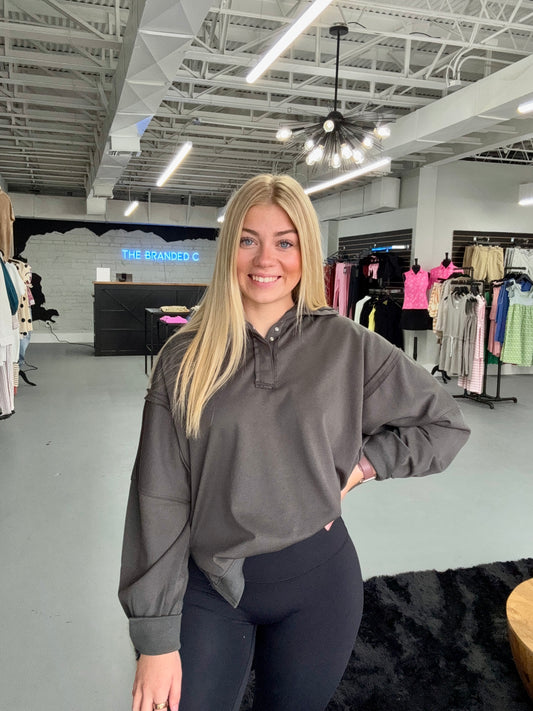 Tamika Henley Sweatshirt