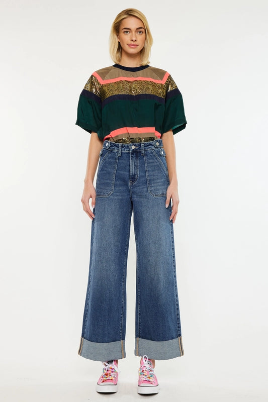 Ultra High Rise 90’S Wide Leg Trousers Jeans