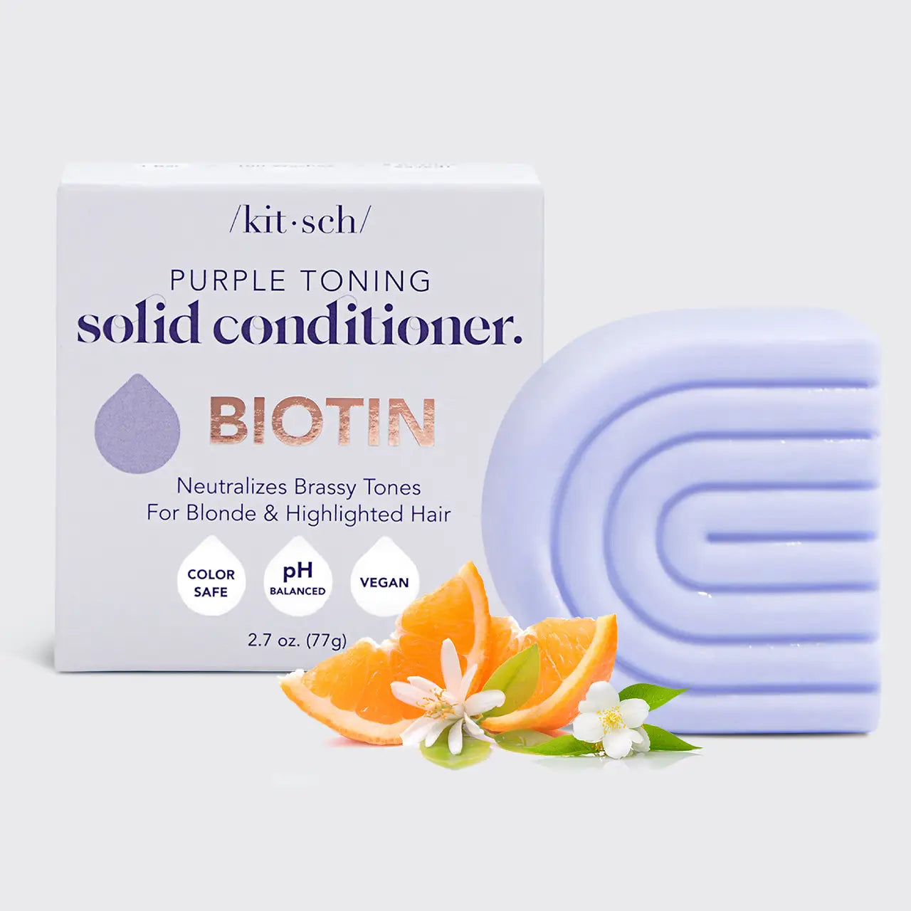 Purple Toning Solid Bar Shampoo & Conditioner
