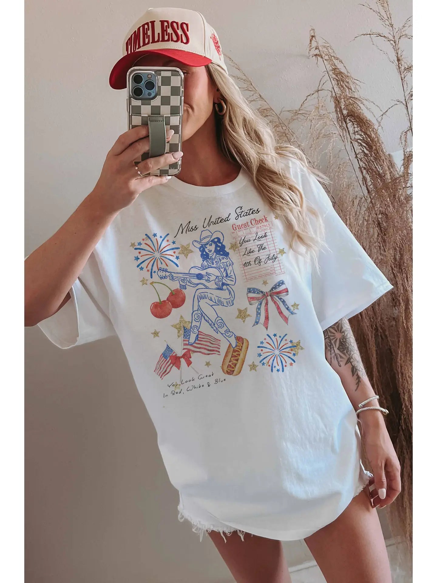 Miss United States Oversized Tee