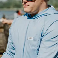 Ole Boy Performance Hooded Tee - Blue