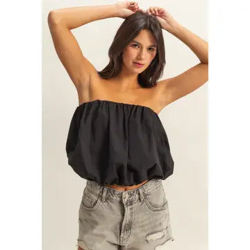 Strapless Bubble Top